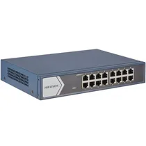 Switch Hikvision DS-3E0516-e(B) 16 Puertos 10/100/1000MBPS