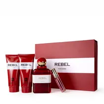 Perfume Masculino Mush Mush Rebel Pour Homme Set de 4 Piezas