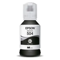 Garrafa de Tinta Epson T504 120 L4260 127ML - Preto