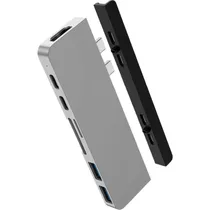 Hub Hyperdrive Duo 7-IN-2 For USB-C Macbook Pro/Air Silver – HD28C-Silver