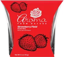 Vela Aromática Nature Aroma Strawberry Field - 311G