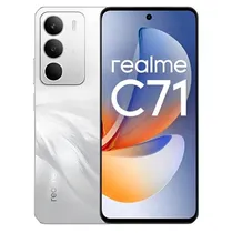 Celular Realme C71 RMX5303 256GB/ 8RAM / Dual Sim / 6.67"/ 50MP / NFC - White (Anatel) Car/ BR
