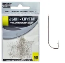 Anzol Marine Sports Crystal 260H Nickel 10 (50 Pçs)