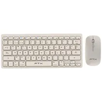 Teclado + Mouse FTX GK03 Sem Fio - Gold (Espanhol)