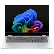 Notebook HP Omnibook X Flip Ai 14-FK0033DX AMD Ryzen Ai 7 350 Tela Touch 2K 14.0" / 24GB de Ram / 1TB SSD / WIN11HOME - Cinza (Ingles)