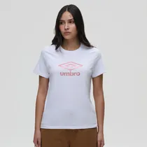 Camiseta Casual Femenino Umbro Essential Gradient Mangas Cortas