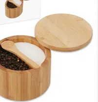 HC Organizador Porta Condimentos de Bambu