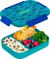 Lancheira Escolar Bentgo Kids Snap & Go Lunch Box - Bgkdbox-SHK Shark
