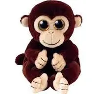 TY Peluches TY Beanie Bellies Matteo Mono Café Regular Detalles En El Producto 3+ Multicolor