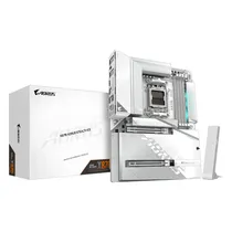 Placa Mãe Gigabyte X870 Aorus Stealth Ice DDR5 Socket AM5 Chipset AMD X870 ATX