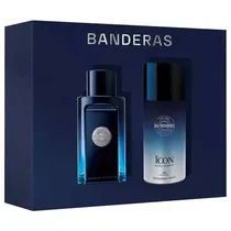 Antonio Banderas Perfume Kit The Icon Edt 100ML+DEO150ML Mas 4459  Antonio Ban...
