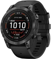 Relógio GPS Garmin Epix Pro (Gen 2) Standard Edition 47MM 010-02803-0 Slate Gray/Black