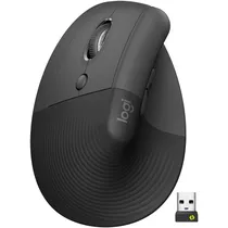 Mouse Logitech Lift Ergonômico Esquerdo Bluetooth - Grafite (910-006467)