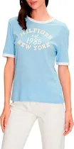 Camiseta Tommy Hilfiger WW0WW42585 C1Z - Feminina