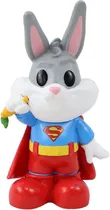 Boneco Bugs Bunny Superman Ooshies Headstart - 23102