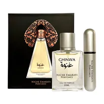 Perfume Lattafa Niche Emarati Ghinwa - Eau de Parfum - Unissex - 20ML