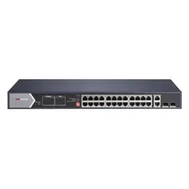 Hub Switch Hikivision DS-3E0528HP-e 24PORTAS Gigabit 20POE+2SFP 1000MBPS - Azul