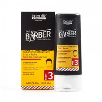 Gel Fluido Hidratante Beautik Men The Barber Longe Co. Pele + Barba 125ML