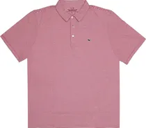 Outlet Camiseta Polo Vineyard Vines Masculina - Jetty Red White