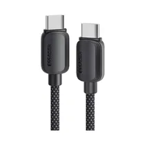 Cable Essager WLA01 USB-C A USB-C 2M Negro