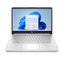 Notebook HP 14-DQ6014DX, Intel N150 3.60GHZ, 4GB Ram, 128GB Ufs, Tela 14" HD (1366 X 768), Windows 11 Home In s Mode, Inglês, Honey Lavanda