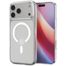 Capa Spigen iPhone 17 Pro Crystal Flex Mag Fit ACS09630 - Clear White