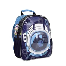 Mochila Chenson CP55225 Space - Azul/Preto