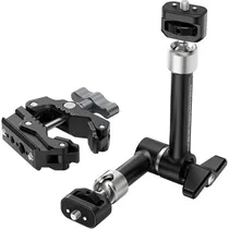 Braço Articulado para Câmera Ulanzi R011A com Pinça - Preto
