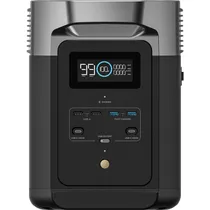 Set de Roteador Wireless Starlink Mini + Estação de Energia Portátil Ecoflow Delta 2 1800 W