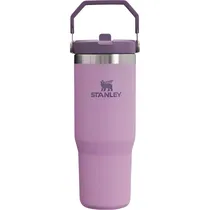 Garrafa Térmica Stanley Tumbler Flip Straw com Bico e Alça - Cherry Blossom 887ML