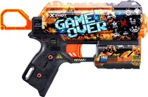 Lançador de Dardos Zuru X-Shot Skins Flux Game Over - 36516