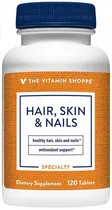 Hair Skin And Nails The Vitamin Shoppe Specialty (120 Cápsulas)
