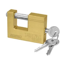 Cadeado de Segurança Total TKL32903 / 90MM / 609G com 3 Chaves
