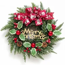 Guirlanda de Enfeites de Natal L8-466 Feliz Natal 45CM