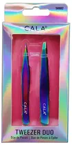 Pinca para Sobrancelha Cala Tweezer Duo 50882 (2 Peças)