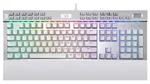 Teclado Gaming Redragon K550W-1 Yama Gaming USB Branco (Inglês - com Fio)