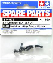 Tamiya Acc 3X10MM Step Screw (5PCS) 50579