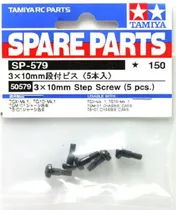 Tamiya Acc 3X10MM Step Screw (5PCS) 50579