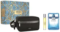Kit Perfume Versace Eau Fraîche Edt 100ML + 10ML + Neceser - Masculino