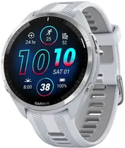 Relógio GPS Garmin Forerunner 965 010-02809-01 - Branco/Cinza