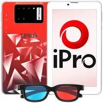 Tablet Ipro SPEED-5 4G/ Wi-Fi 32GB/ 2GB Ram de 7" 2MP/ 2MP - Vermelho/ Marrom