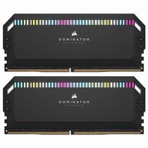 Memoria Ram Corsair Dominator Platinum RGB DDR5 32GB (2X16GB) 6400MHZ - Preto (CMT32GX5M2B6400C32)