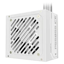 Fonte Gigabyte GP-P550SS Ice ATX 550W 80 Plus Silver PFC Ativo - Branco