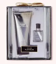 Victoria's Secret Kit Perfume Mini Fragancia Kit Him Platinum + BL Femenino