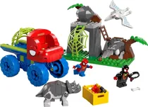 Lego Marvel Team Spidey Dino Crawler Rescue - 11199 (136 Peças)
