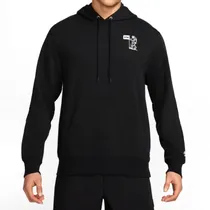 Nike Sudaderas Masc NK Club FT Po HDY Moon HQ8594010 (T)L Negro