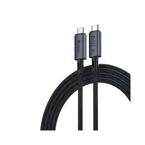 Cable USB Devia EC641 USB-C A USB-C 240W 1M Negro