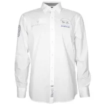 Camisa La Martina Masculino Eq.KMCM60-04 L - Maserati Branco