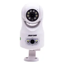 Camera de Segurança Panorâmica Lâmpada Inteligente Jortan WIFI-9695PRO-Icsee / Dual Lens / Microfone / Alarma / Detecção Humana / Visao Noturna / Wifi / 4MP + 4MP / 360º / App Icsee - Branco
