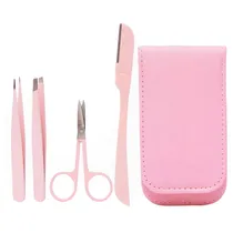 Kit Cuidados para Sobrancelhas Beauty Creations ELB5 - Rosa 5 Peças